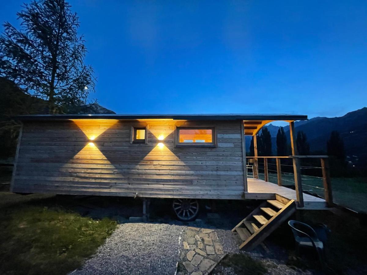 Alpine Love Shack Villar-Saint-Pancrace ภายนอก รูปภาพ